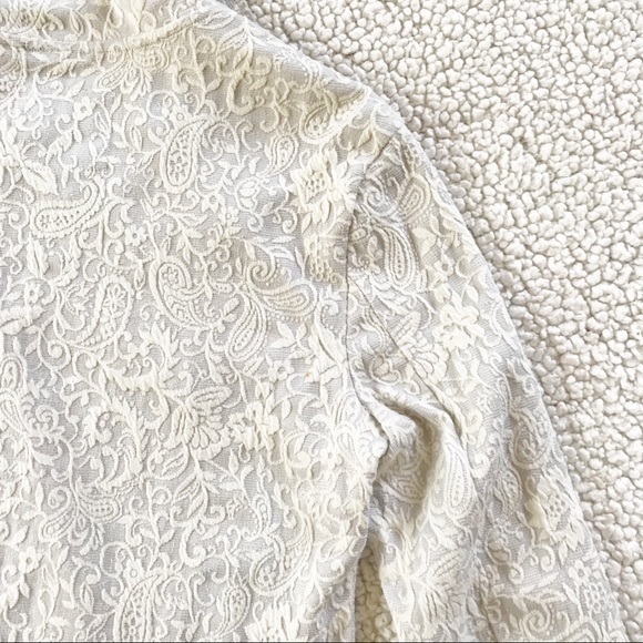 ANTHROPOLOGIE Lace Moto Jacket - Picture 6 of 10